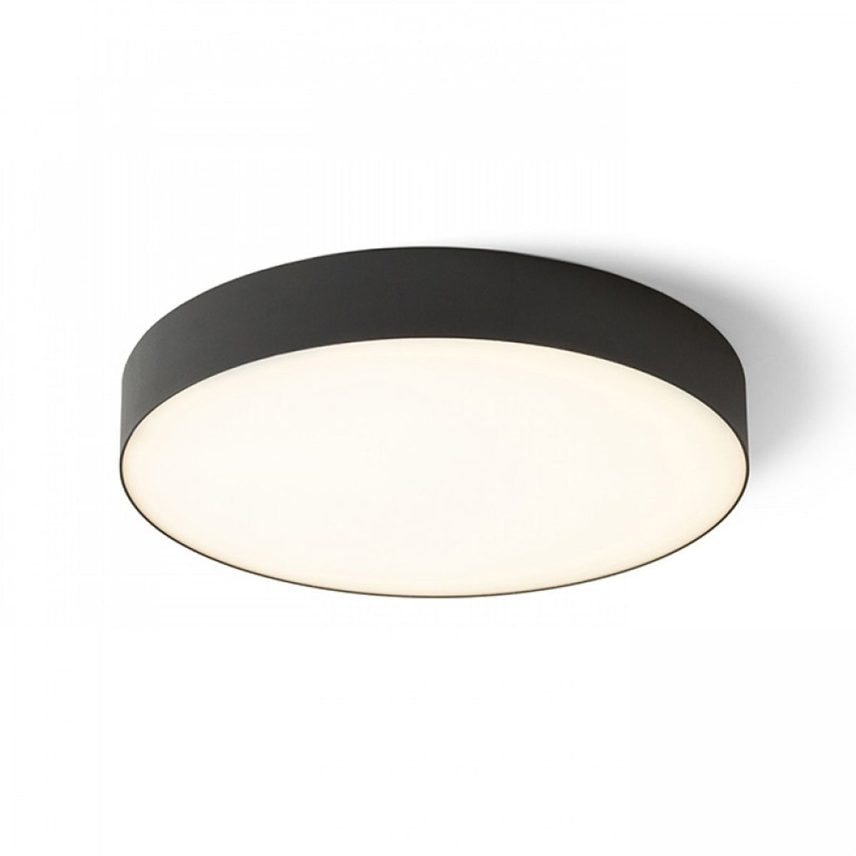 RENDL surface mounted lamp LARISA R 40 ceiling black  230V LED 50W  3000K R13486 1