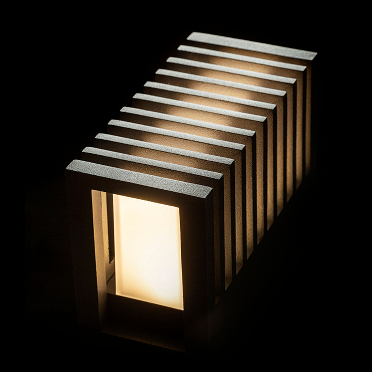 RENDL outdoor lamp CLAIRE RC wall anthracite grey frosted acrylic 230V LED 6W IP54  3000K R13563 7