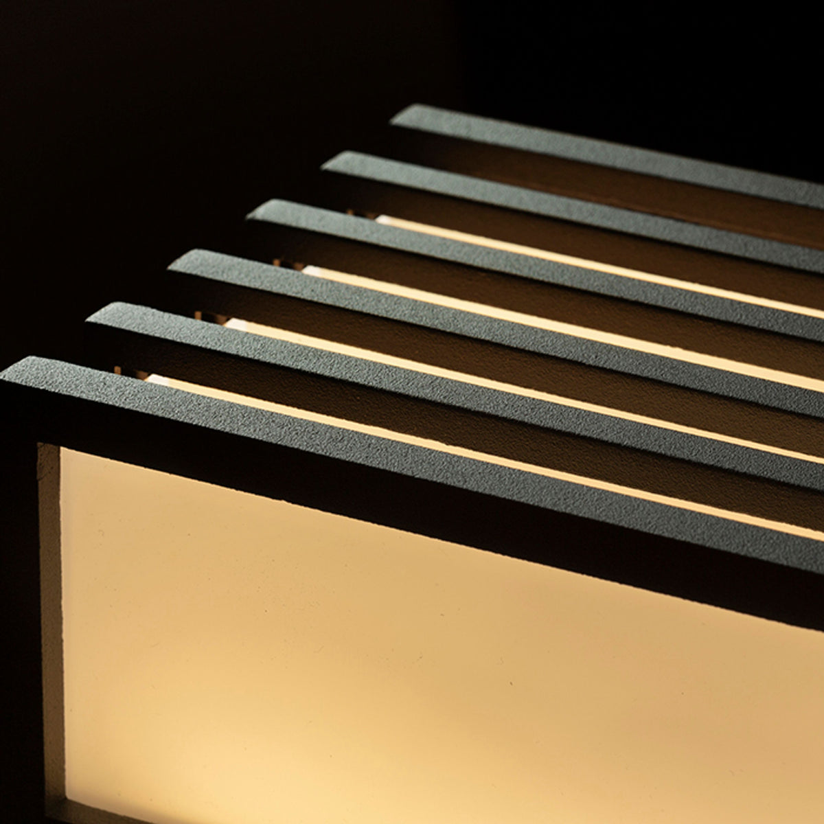 RENDL outdoor lamp CLAIRE 21 wall anthracite grey frosted acrylic 230V LED 9W IP54  3000K R13565 4