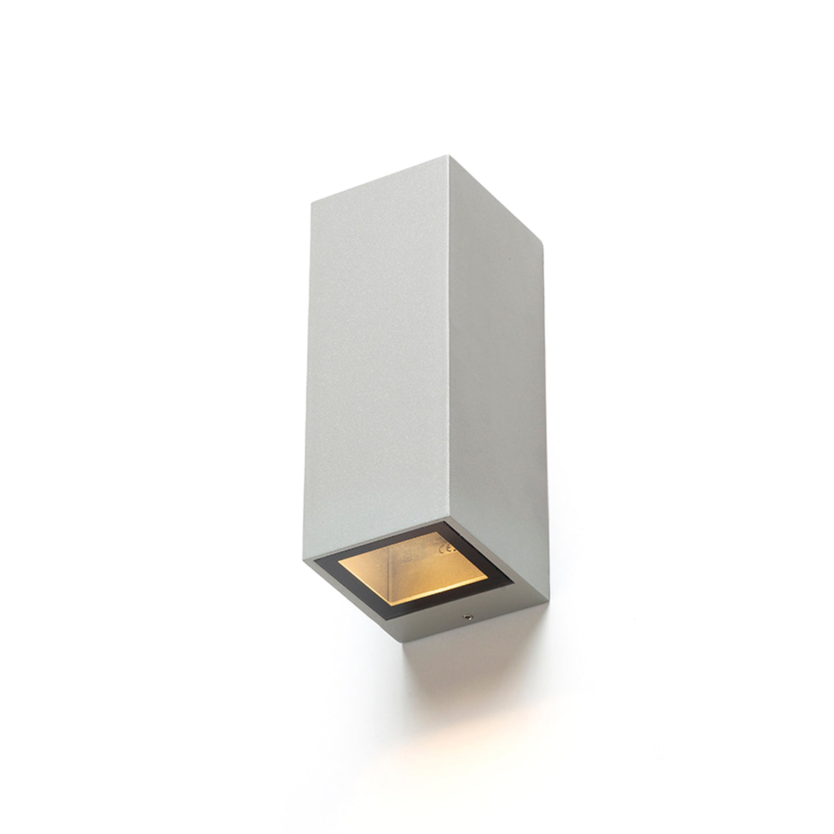 RENDL outdoor lamp DESMOND II wall silver grey 230V GU10 2x35W IP44 R13610 2