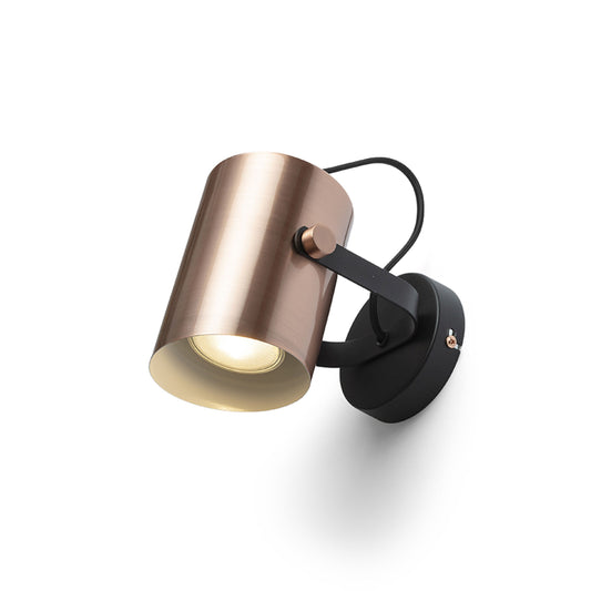 RENDL spotlight HAREN surface mounted  copper/black 230V LED E27 15W R13612 1