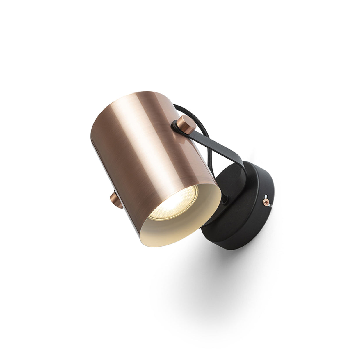 RENDL spotlight HAREN surface mounted  copper/black 230V LED E27 15W R13612 5