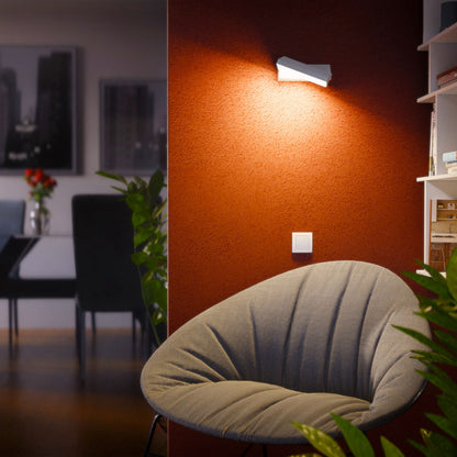 RENDL outdoor lamp TWIST wall white  230V LED 12W IP65  3000K R13615 3