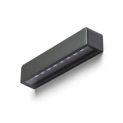 RENDL outdoor lamp SAMPO wall anthracite grey 230V LED 9W IP65 3000K R13619 3