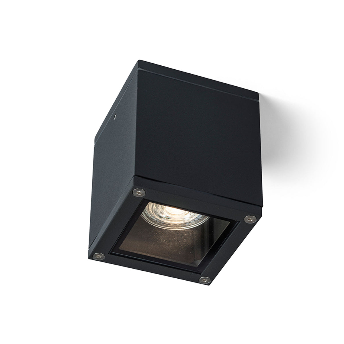 RENDL outdoor lamp KEIG ceiling black  230V LED GU10 8W IP65 R13632 1