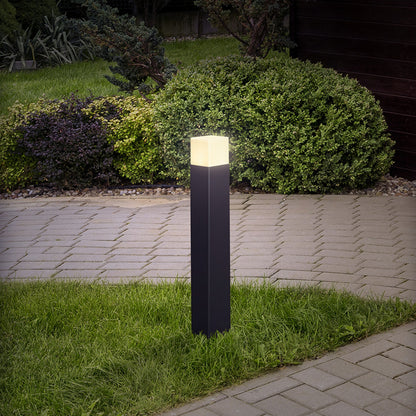 RENDL outdoor lamp CLYDE 60 bollard anthracite grey  230V LED E27 11W IP44 R13638 2