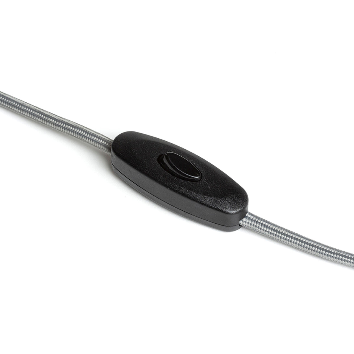RENDL spotlight CHOUPETTE wall adjustable black grey textile/wood 230V LED E27 11W R13649 9