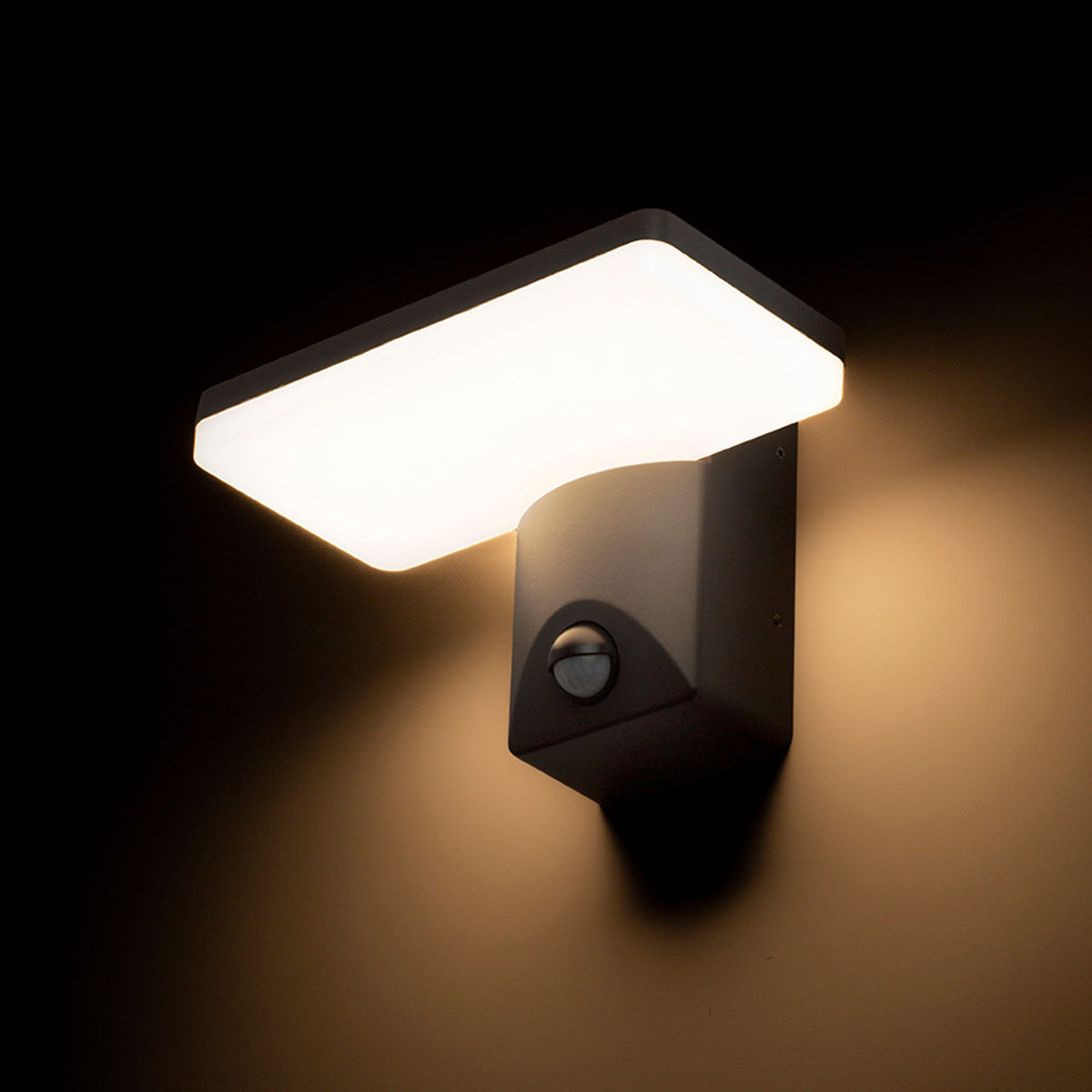 RENDL outdoor lamp RINA PIR wall anthracite grey  230V LED 12W IP65  3000K R13654 2