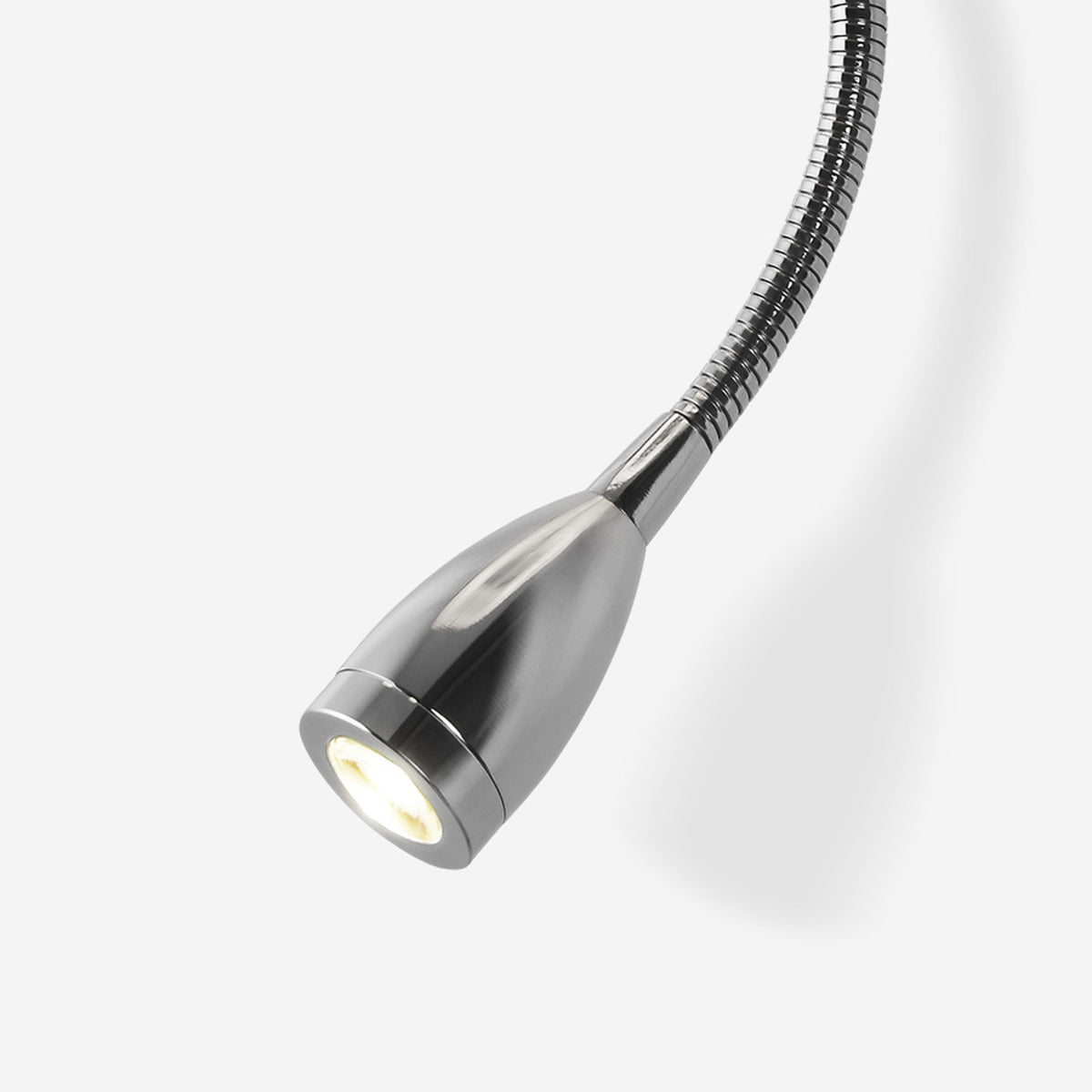 RENDL wall lamp PERTH wall with LED spotlight beige/white chrome 230V LED E14 LED 7+3W 30°  3000K R13661 4