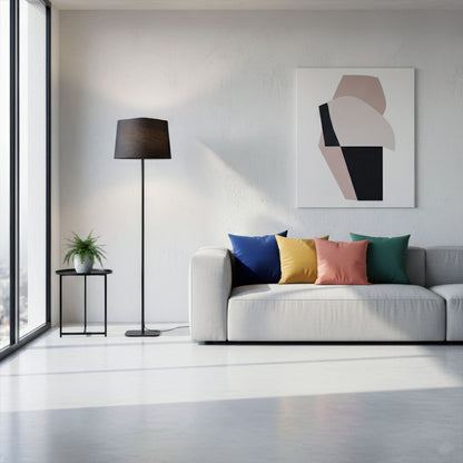 RENDL floor lamp PERTH floor black/black  230V LED E27 15W R13666 6