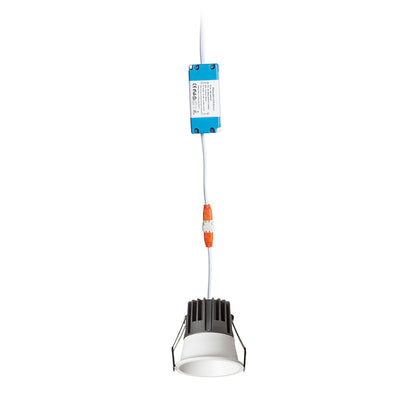 RENDL recessed light OWEN DIMM recessed white 230V LED 7W 45° IP54 3000K - 1800K R13667 6