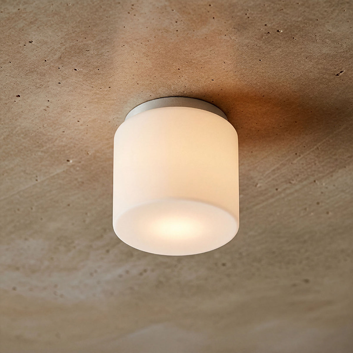 RENDL surface mounted lamp ARANA R 17 ceiling  opal-colored glass/chrome 230V LED E27 11W IP44 R13682 2