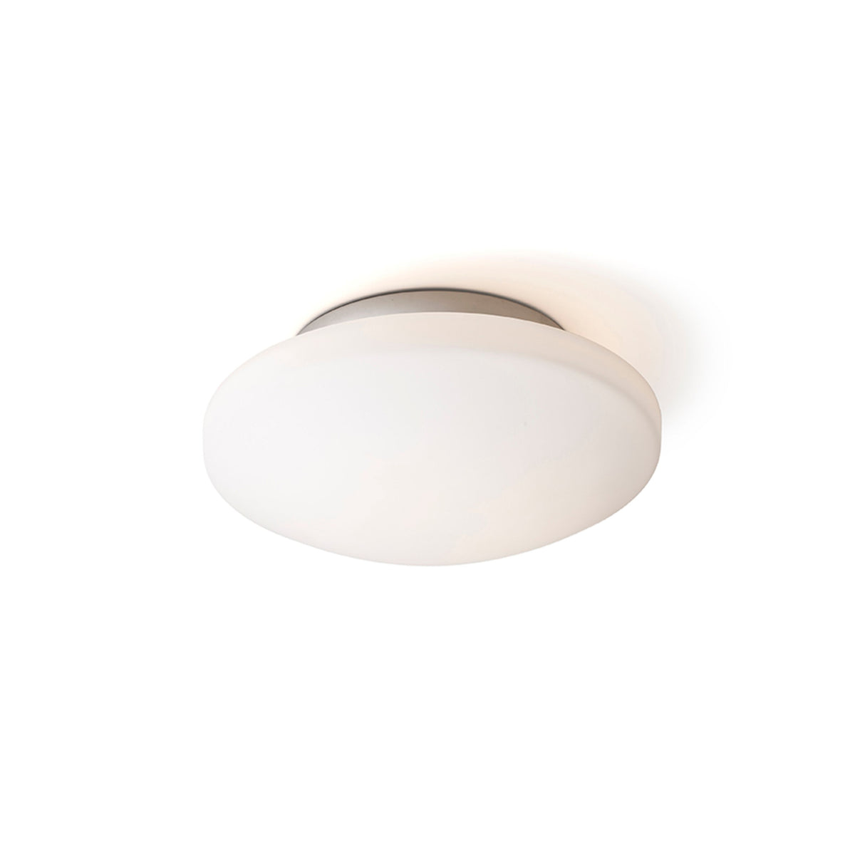 RENDL surface mounted lamp SARA LED 26 ceiling  opal-colored glass/chrome 230V LED 12W IP44  3000K R13687 3