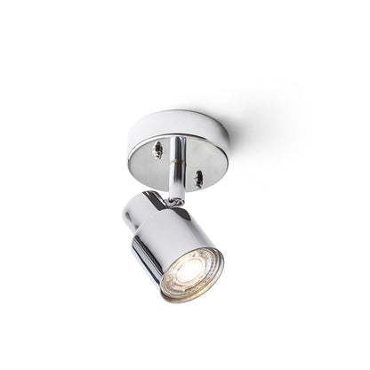 RENDL spotlight VALTO I wall  chrome 230V GU10 LED 5W IP44 R13696 6