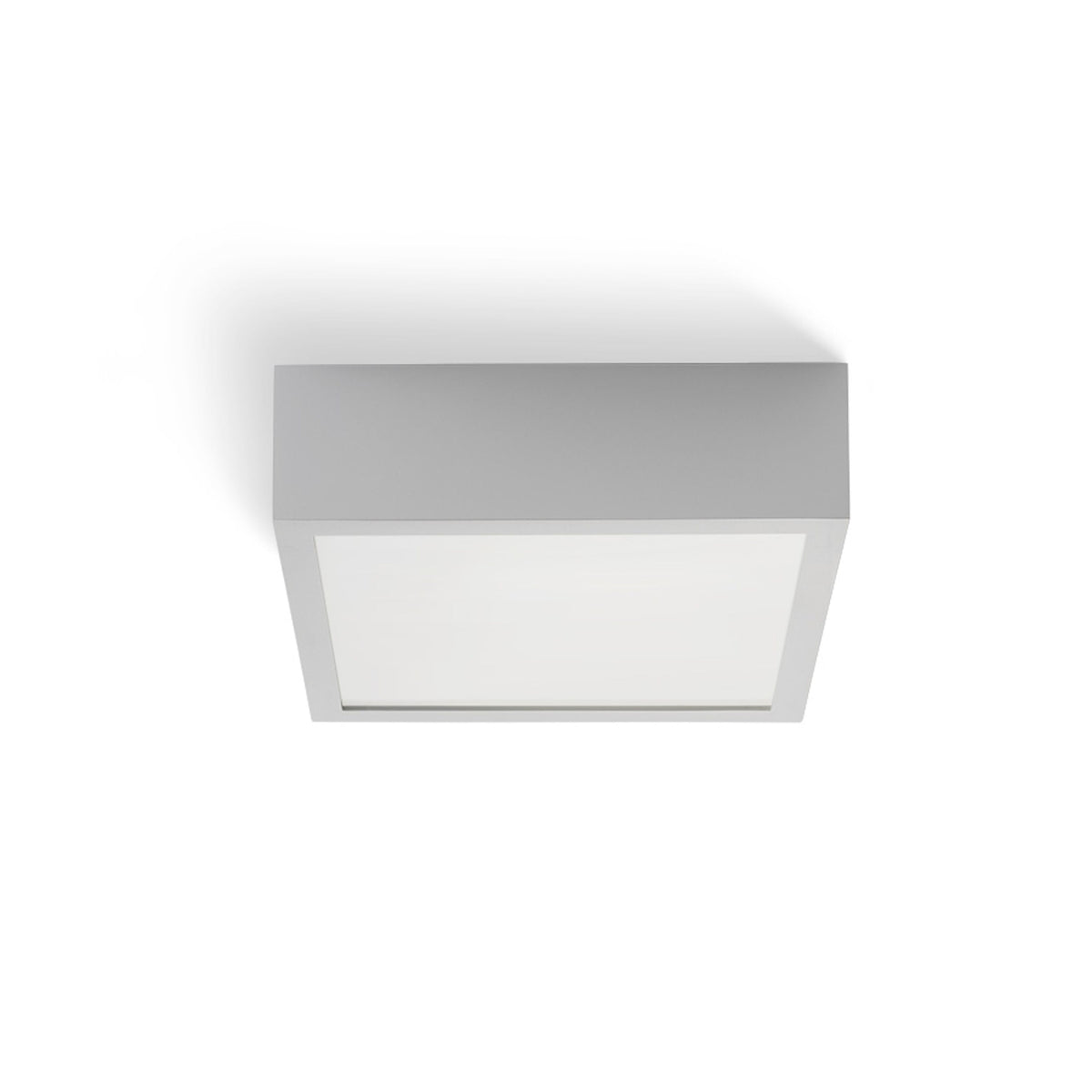 RENDL surface mounted lamp STRUCTURAL LED 20x20 surface mounted  brushed aluminum 230V LED 12W  3000K R13708 3