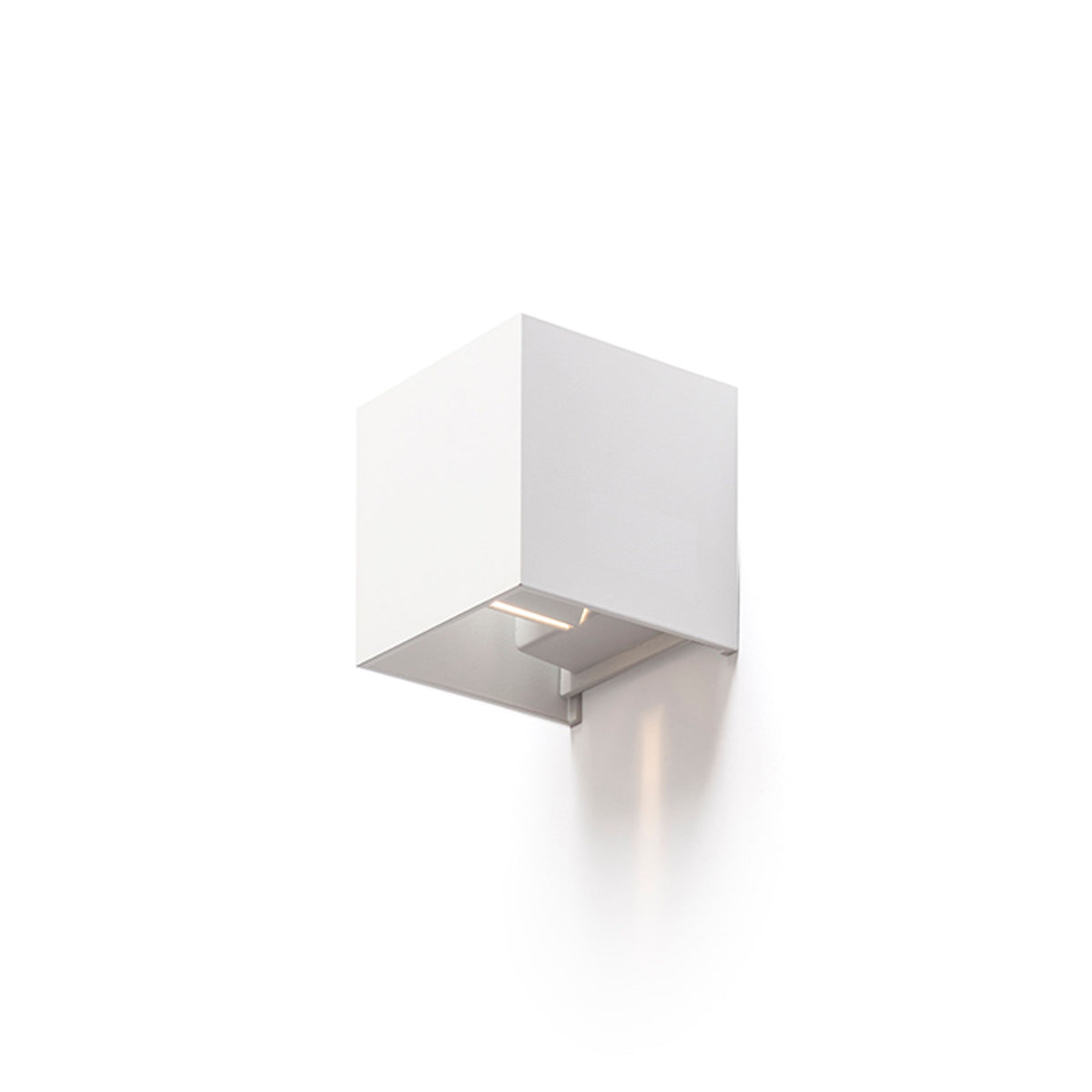 RENDL outdoor lamp TITO SQ DIMM wall white  230V LED 2x3W IP65  3000K R13738 7