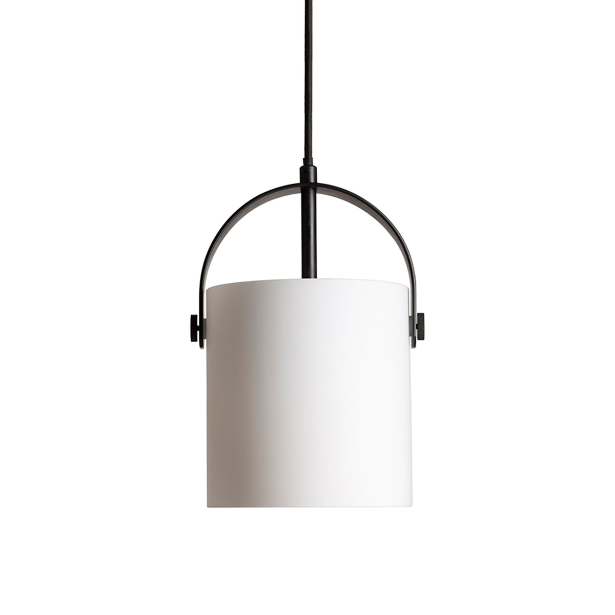RENDL pendant lamp JULIETTA 16 pendant  opal-colored glass/black 230V LED E27 15W R13752 6