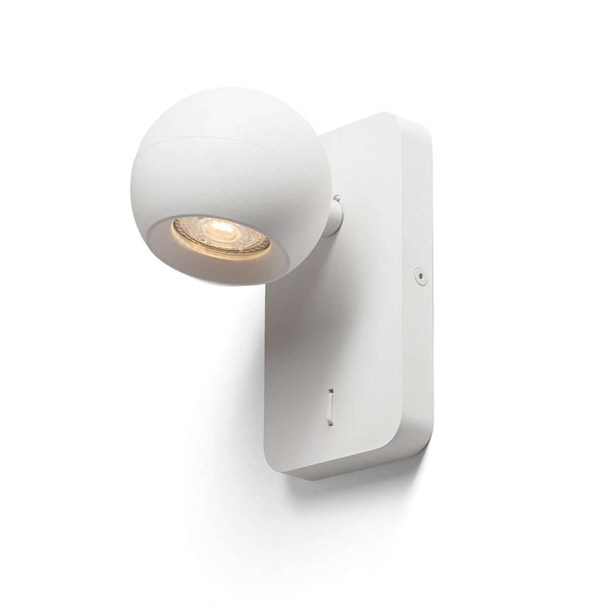 RENDL spotlight SIENA wall white  230V LED GU10 9W R13761 9