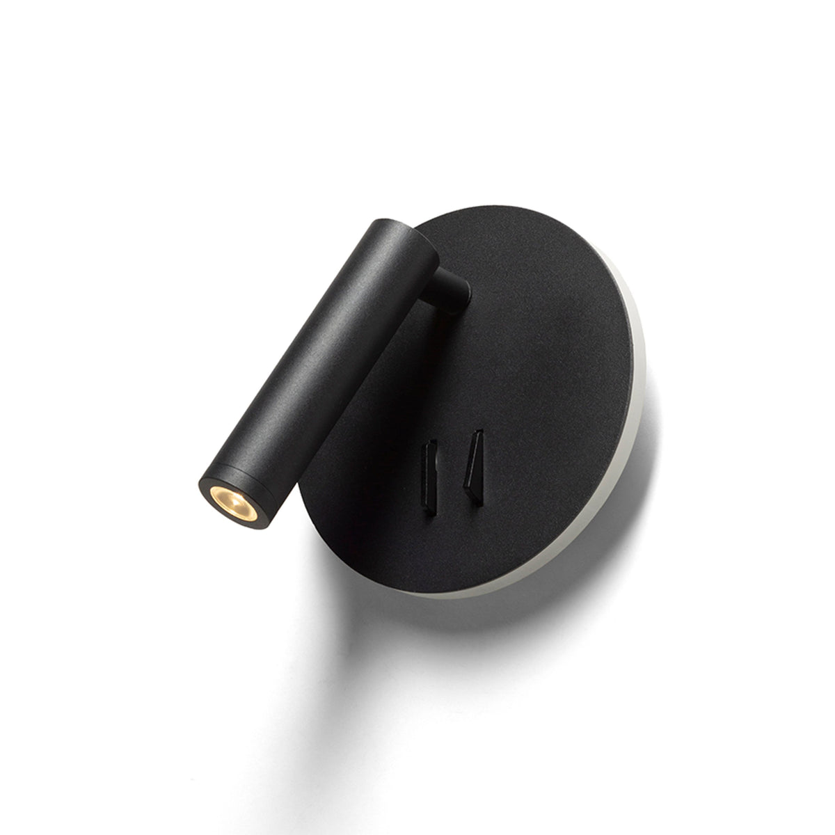 RENDL spotlight THALIA wall black satinated acrylic 230V LED 6+3W 3000K R13765 6