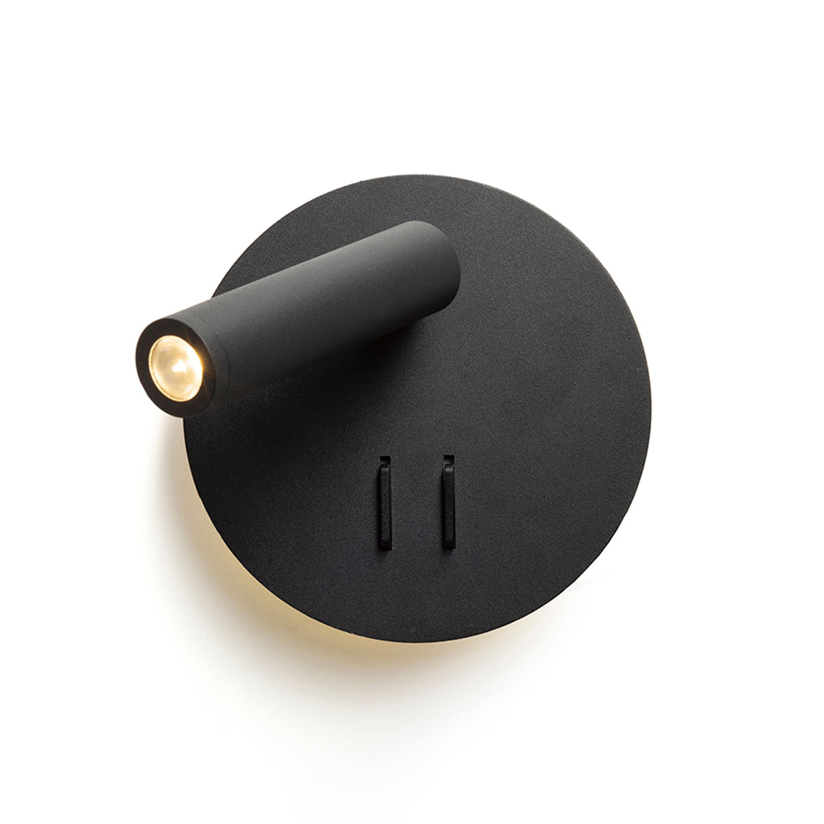 RENDL spotlight THALIA wall black satinated acrylic 230V LED 6+3W 3000K R13765 9