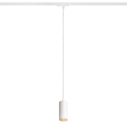 RENDL 1-circuit track system BELENOS for 1-circuit tracks pendant white  230V LED GU10 9W R13862 1