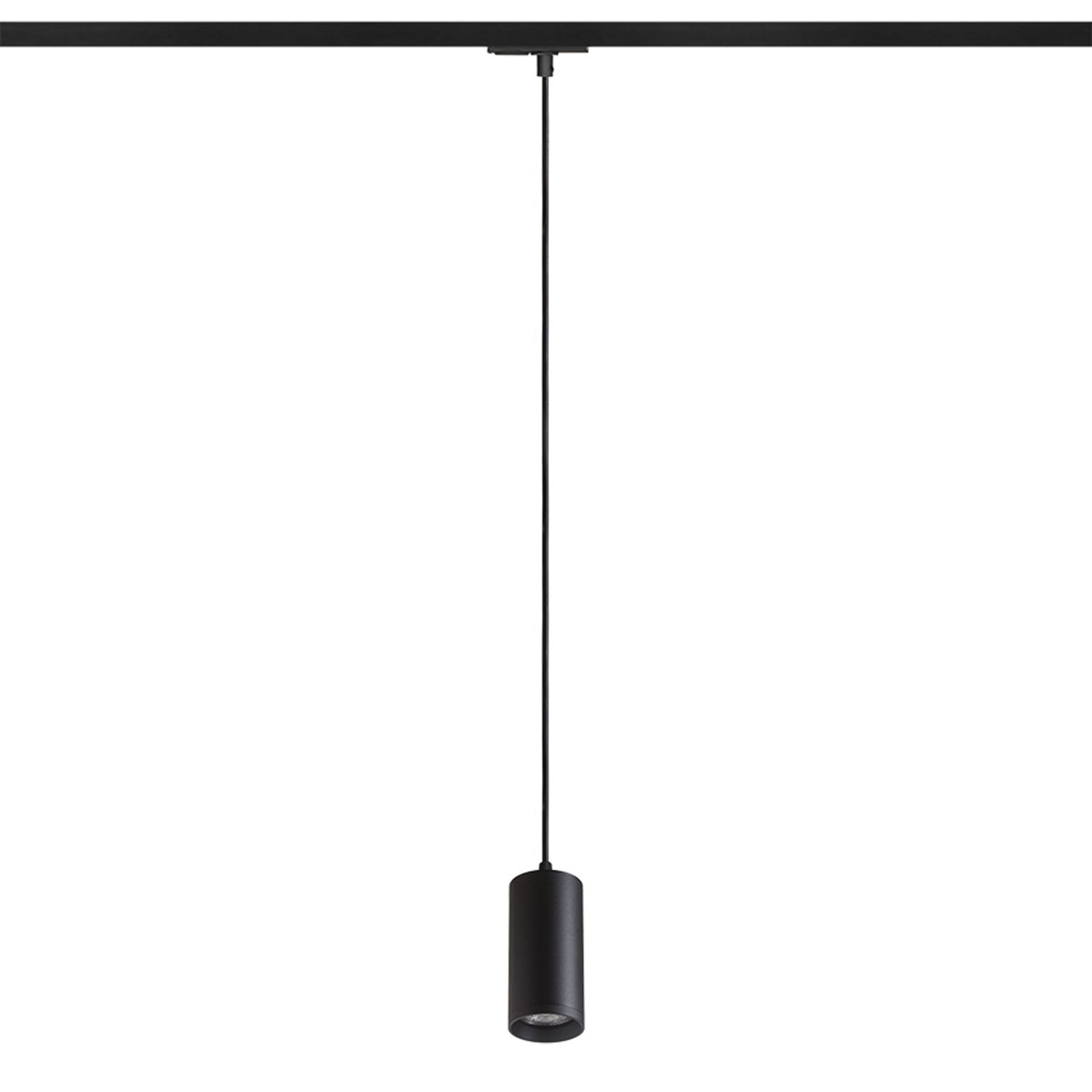RENDL 1-circuit track system BELENOS for 1-circuit tracks pendant black  230V LED GU10 9W R13863 2