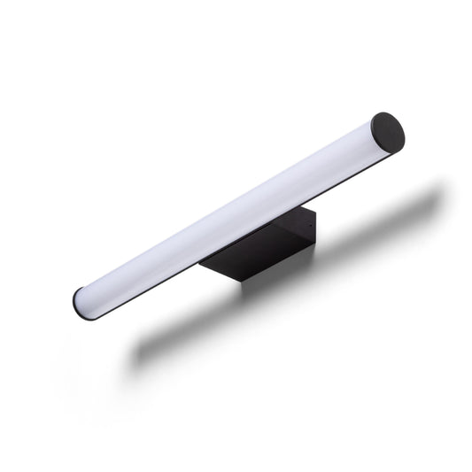 RENDL wall lamp CASSAMBA 60 wall black frosted acrylic 230V LED 12W IP44  3000K 4000K R13888 1