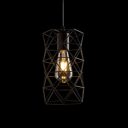RENDL pendant lamp ILUSIA pendant black  230V LED E27 15W R13892 2