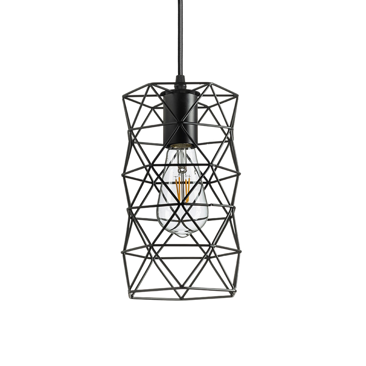 RENDL pendant lamp ILUSIA pendant black  230V LED E27 15W R13892 4