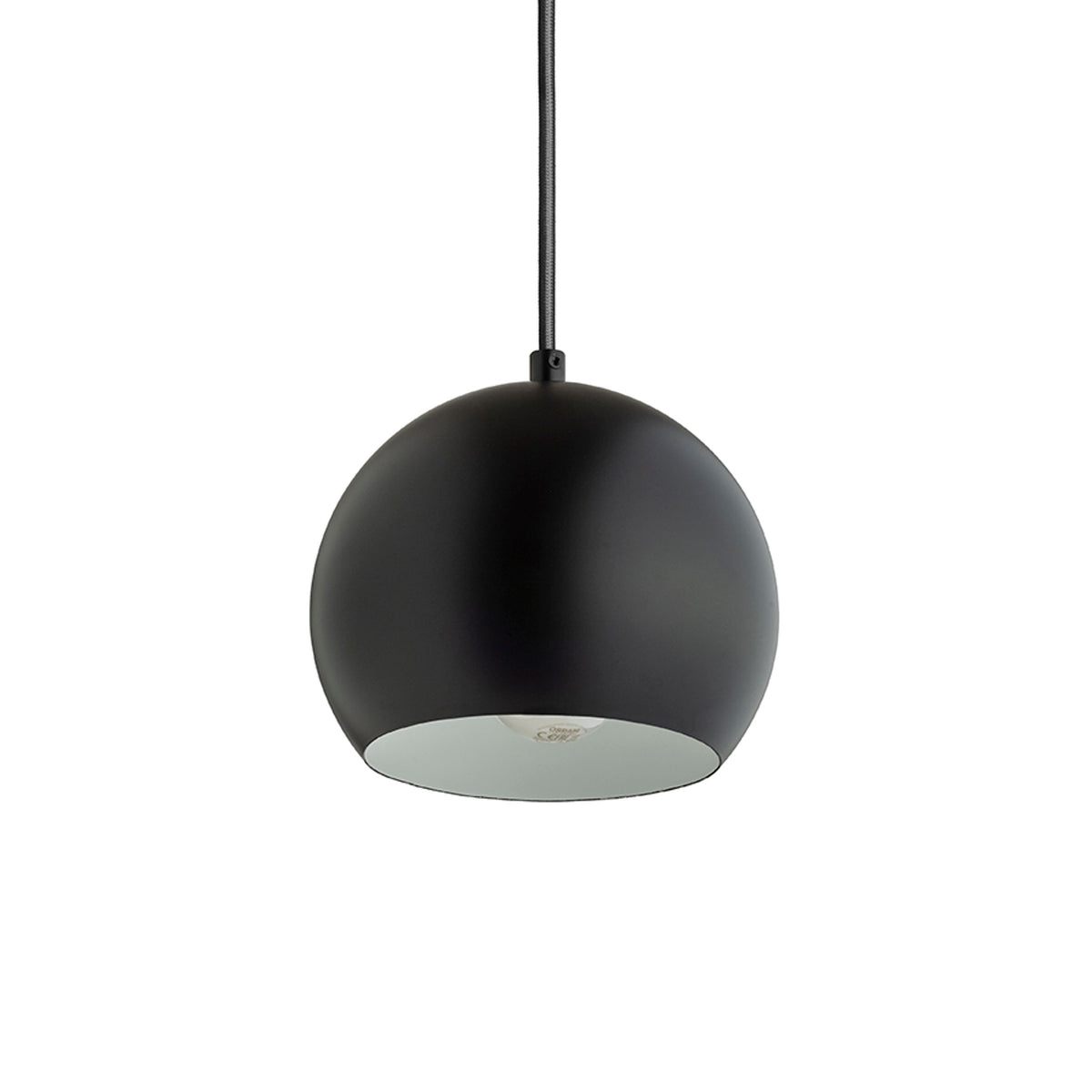 RENDL pendant lamp AGNETA pendant black  230V LED E27 11W R13898 4