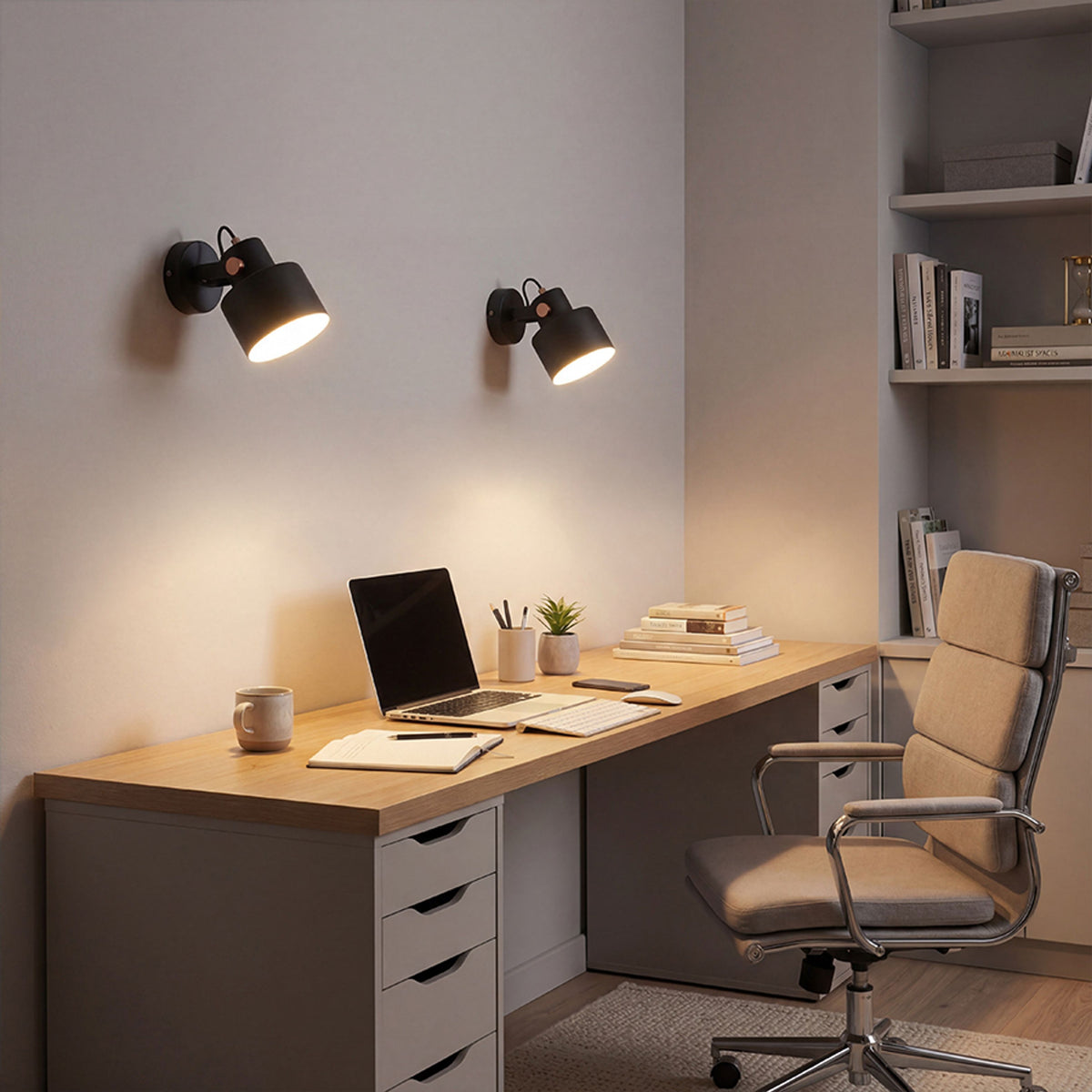 RENDL spotlight CELEIA surface mounted matte black brushed copper 230V LED E27 11W R13902 4
