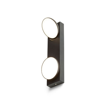 RENDL spotlight ELISEO II surface mounted black  230V LED 2x5W  3000K R13917 1