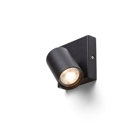 RENDL spotlight DUDE SQ surface mounted black 230V LED GU10 9W R13921 3