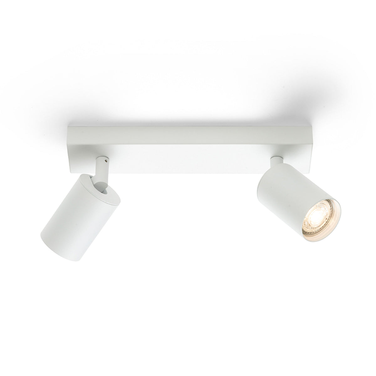 RENDL spotlight DUDE II surface mounted white 230V LED GU10 2x9W R13922 3