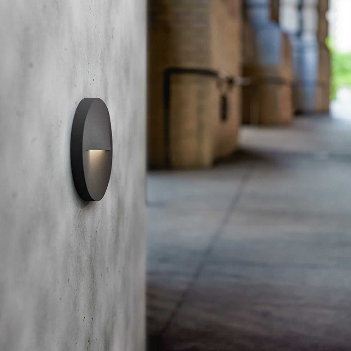 RENDL outdoor lamp BOBO R wall anthracite grey  230V LED 3W IP65  3000K R13933 3