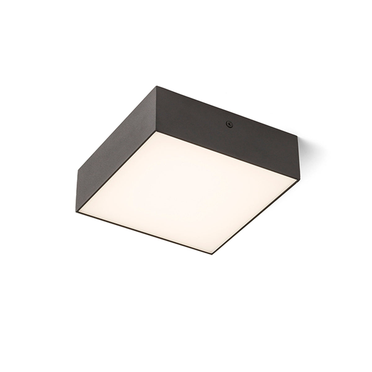 RENDL surface mounted lamp LARISA SQ 17 DIMM ceiling black 230V LED 15W 3000K R13938 1