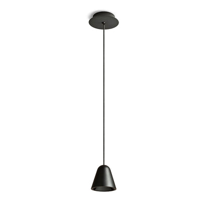 RENDL pendant lamp STIG pendant black  230V LED 6.8W 34°  3000K R13940 6
