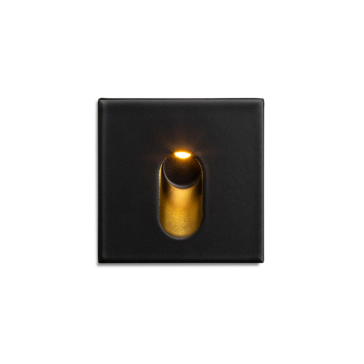 RENDL recessed light MEMPHIS SQ wall recessed black 230V LED 3W 60° 3000K R13955 2