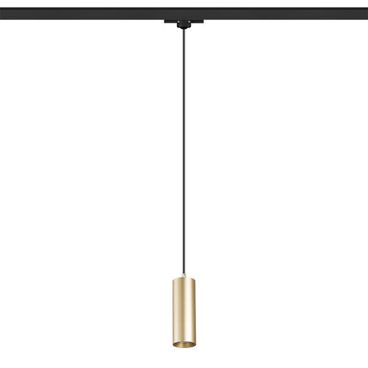 RENDL 3-circuit track system MAVRO for 3-circuit tracks pendant gold 230V LED 12W 38° 3000K R13984 1