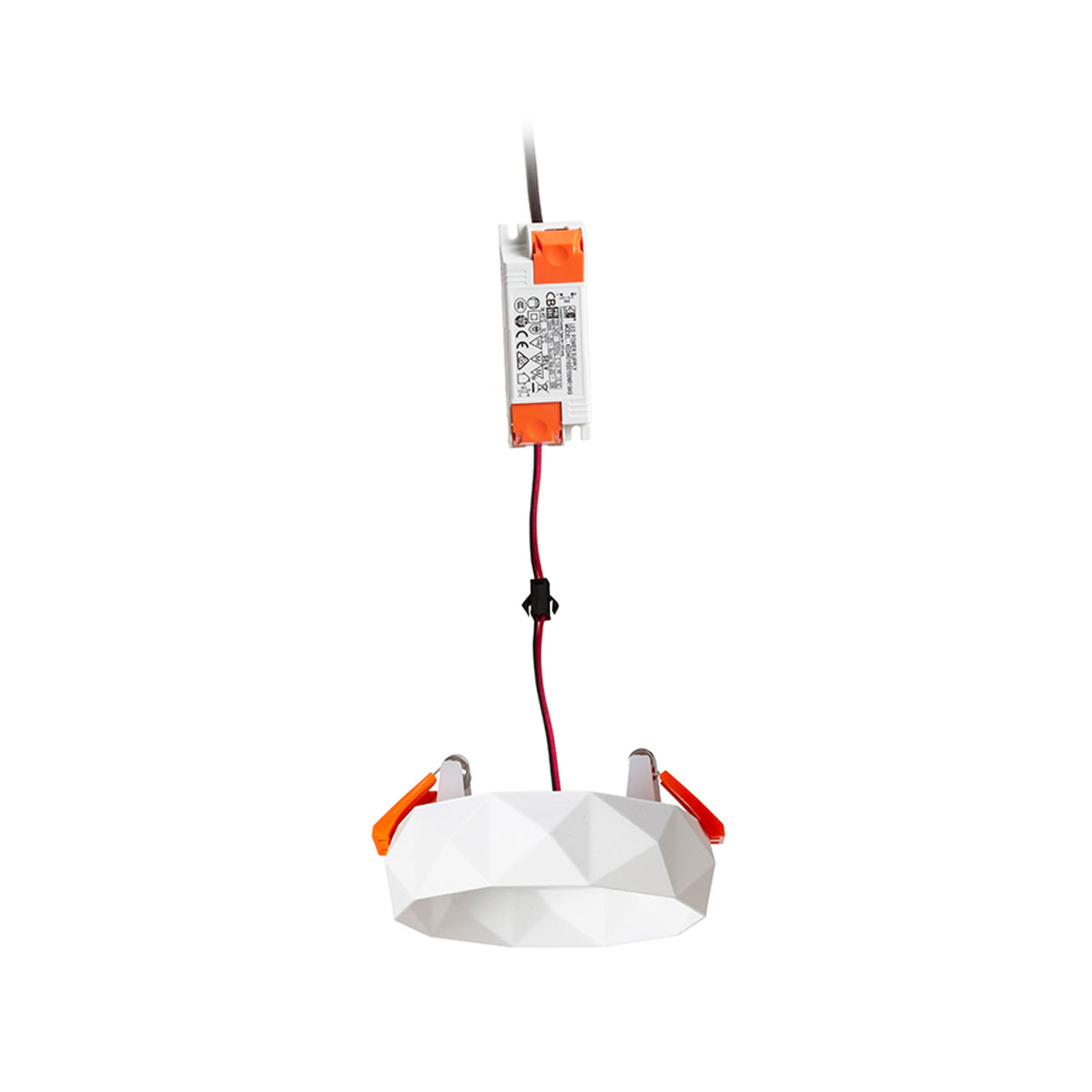 RENDL recessed light MARENGA RD5 28 recessed white Eco PLA 230V LED 6W  3000K R14006 7