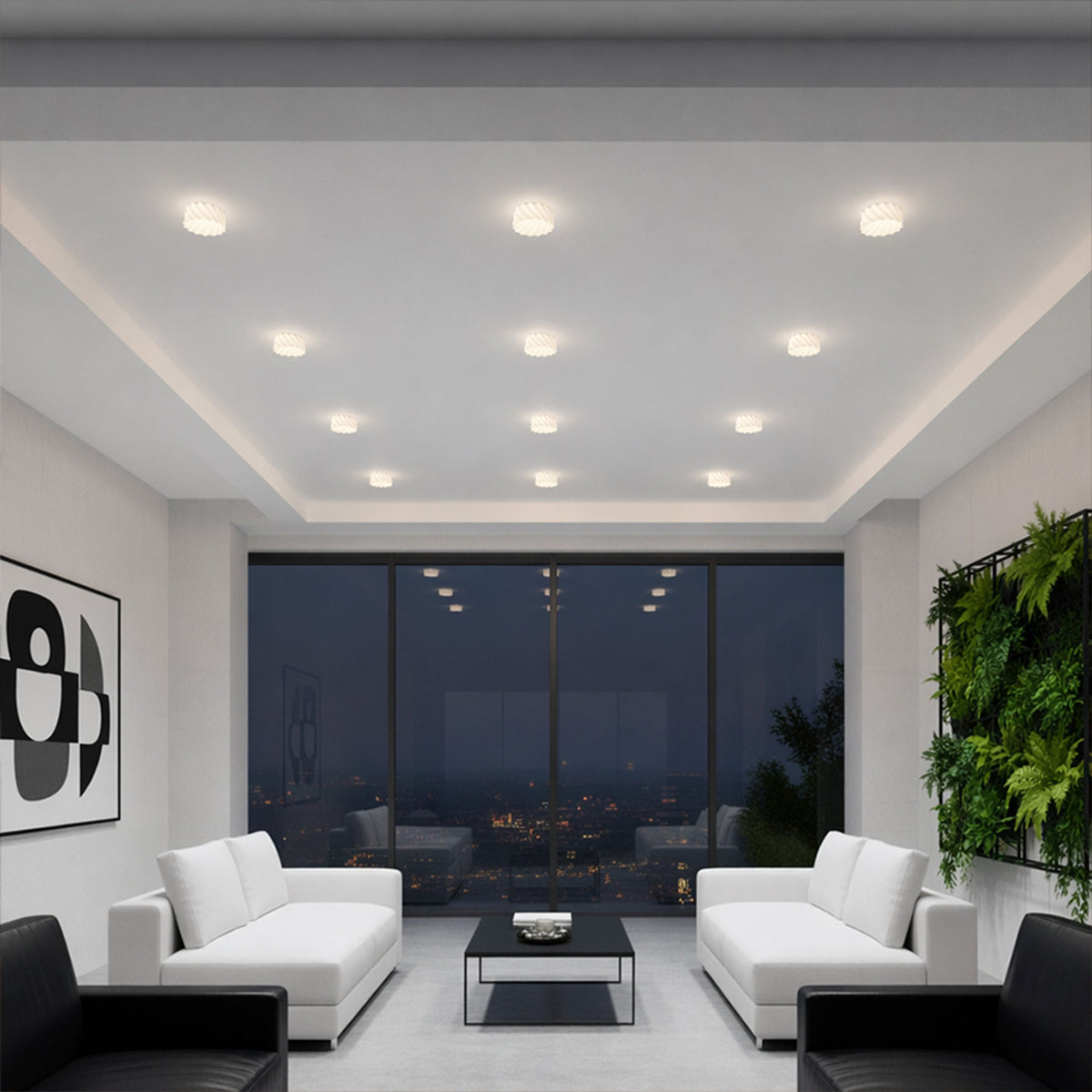 RENDL recessed light MARENGA RW2 60 recessed white Eco PLA 230V LED 6W  3000K R14014 5
