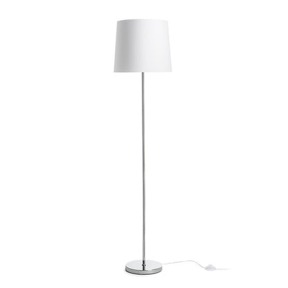 RENDL floor lamp NYC/CONNY 35 floor  Polycotton white/chrome 230V LED E27 15W R14076 1