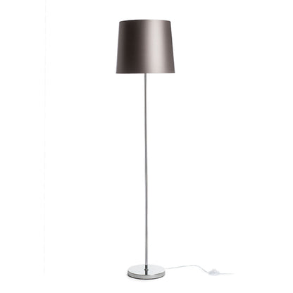 RENDL floor lamp NYC/CONNY 35 floor  Monaco dove gray/silver PVC/chrome 230V LED E27 15W R14077 1