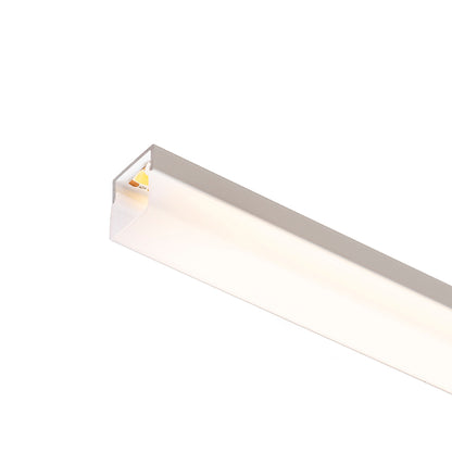RENDL LED-strip LED PROFILE H surface mounted 1m white matte acrylic/aluminum  R14089 5