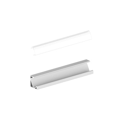 RENDL LED-strip LED PROFILE I 30/60 surface mounted 1m anodized aluminum/matte acrylic  R14092 9