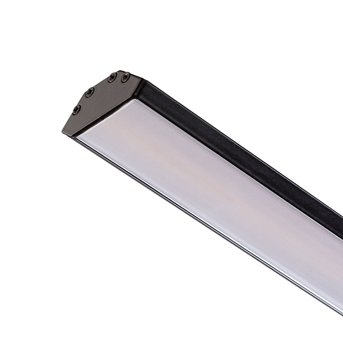 RENDL LED-strip LED PROFILE J surface mounted 1m black matte acrylic/aluminum  R14094 3