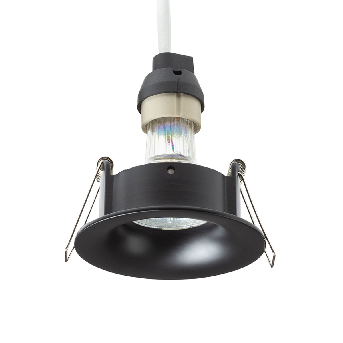 RENDL recessed light ISLA recessed black  230V LED GU10 7W IP65 R14101 4