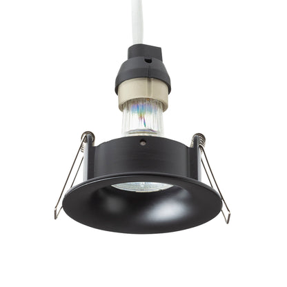 RENDL recessed light ISLA recessed black  230V LED GU10 7W IP65 R14101 4
