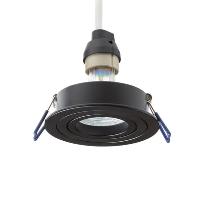 RENDL recessed light PASADENA GU10 R  recessed black  230V LED GU10 7W R14103 6