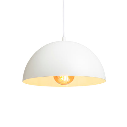 RENDL pendant lamp GLADYS 30 pendant white/white  230V LED E27 15W R14107 3